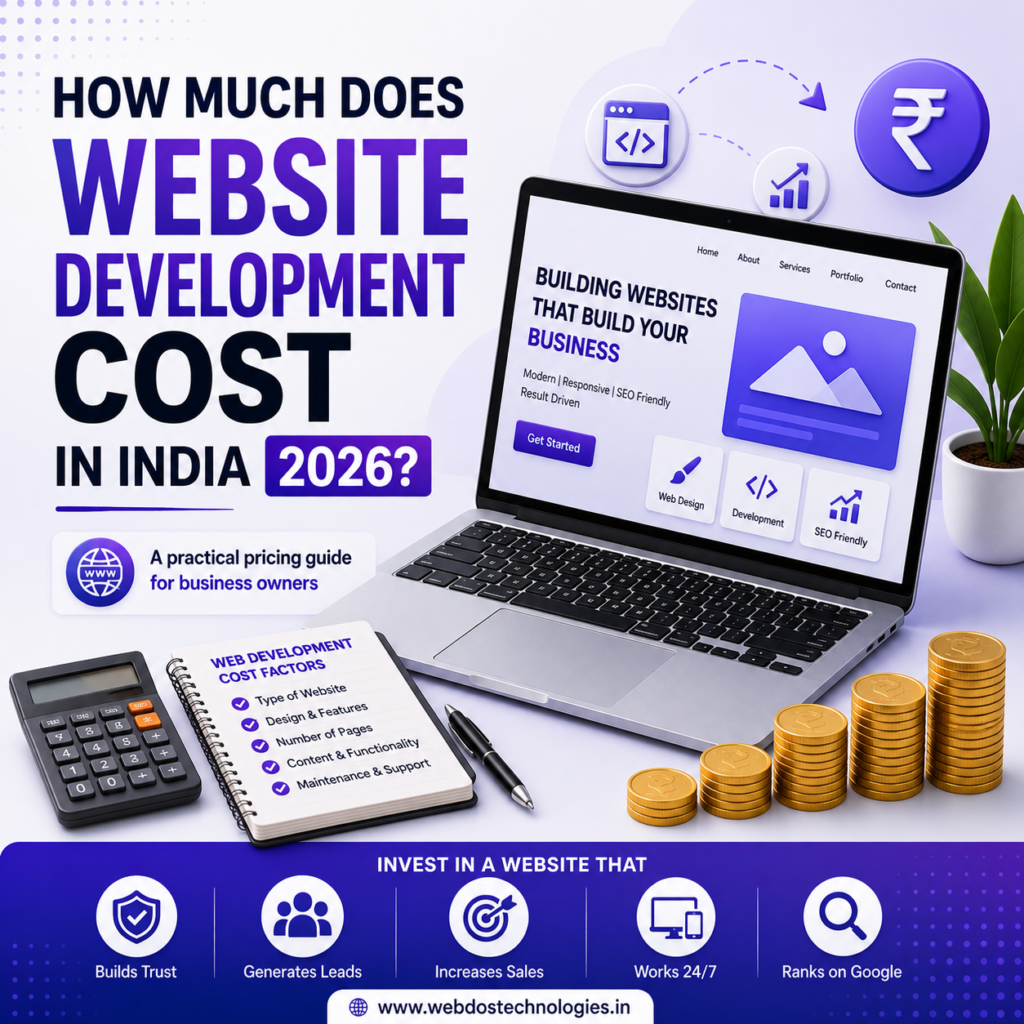 How Much Does Website Development Cost in India in 2026?