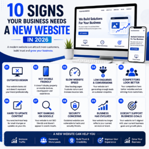 Read more about the article 10 Signs Your Business Needs a New Website in 2026
